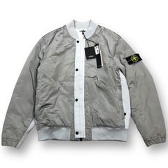【美品】 STONE  MA-1ジャケット 参考上代214500円 未使用品 STONE ISLAND NYLON METAL JACKET ナイロン