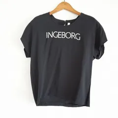 #snc インゲボルグ INGEBORG カットソー  黒 ロゴ レディース [813766]のサムネイル