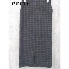 ◇ Sonny Label URBAN RESEARCH サイドジップ 膝下丈 タイト スカート サイズ36 グレー ネイビー ブラウン レディース 【中古】 【1101040101920】