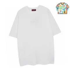 【今日WTO】Gucci サマー 2025 巳年限定 スパークル刺繍アルファベット T シャツ-WZ18