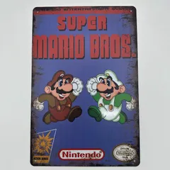 【レア】 マリオ像 任天堂エンターテインメント看板 希少☆任天堂エンターテイメント 金のマリオ像（台座付）＆看板