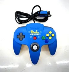 NINTENDO 64 ピカチュウ ブルー 本体 カセット コントローラーセット Amazon | ピカチュウN64コントローラ ブルー N64 | 本体・周辺機器