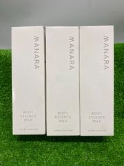 ●マナラ　ボディエッセンスミルク　180ｇ　３点セット　未開封品 u250624