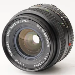 【極美品】動作◎ ミノルタ MC W.ROKKOR 28mm F2.8 729 ミノルタ Minolta MC W.ROKKOR 28mm F2.8 – Natural Camera