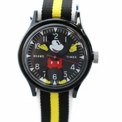 【未使用級】TIMEX×BEAMS ミッキー 腕時計 限定 TW2T53600 タイメックス TIMEX ディズニー disney ビームス BEAMS ミッキー