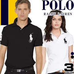 Polo Ralph Lauren ブラック ポロシャツ ビッグポニー POLO RALPH LAUREN ポロ ラルフローレン 半袖 ポロシャツ ビッグ