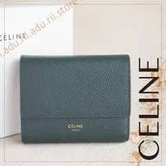 2024年最新】セリーヌ（CELINE） スモール トリフォールド ウォレットコンパクト 三つ折り 財布 10B57 新ロゴ 新品の人気アイテム -  メルカリ