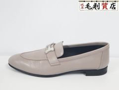エルメス HERMES モカシン パリ シェーブル 未使用 マスティック Hロゴ コンスタンス シルバー金具 サイズ 39 25.5ｃｍ  ユニセックス  靴