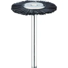 ミニモ　毛ブラシ　ホイール　馬毛　ミディアム　φ１９　（１０本入）