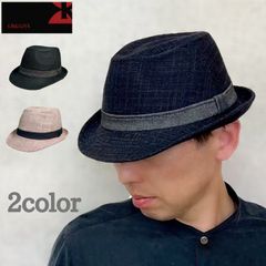 M-N710 中折ハット メンズ おしゃれ 40代 50代 60代 軽量ナカオレ帽子 紳士 シニア HAT ギフト ゴルフ 金古屋