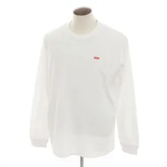 【中古】シュプリーム Supreme 2023年秋冬 Small Box L/S Tee コットン 長袖Ｔシャツ ホワイト【サイズL】【メンズ】