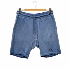 C.P COMPANY シーピーカンパニー ロゴ スウェットショーツ ショートパンツ 04CMSS059A ブルー系 サイズ Mのサムネイル