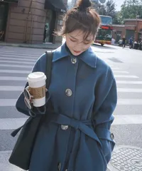 ベルト付きチェスターロング丈コート　メーカー希望小売価格11,280円