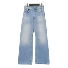 【Acne Studios】ブルーチェックパンツ　美品 Acne Studios アクネ ストゥディオズ POP BLUE LOVE/クロップド
