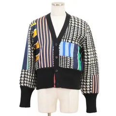 新品未使用 patchwork Mohair Cardigan Mサイズ Patchwork Mohair Cardigan, Large Cardigan, Patch Multicolor Jumper