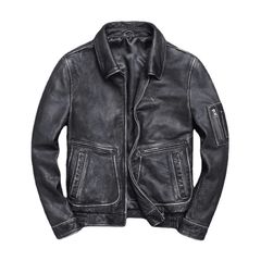 Biker Style ユーズド加工レザージャケット XL karaku - 聴雪斎 - メルカリ