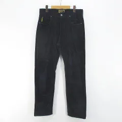 アルマーニ ジーンズ ARMANI JEANS OLD STONE ロングパンツ 33 ネイビー 紺系 ボタンフライ ポケット 綿 コットンのサムネイル