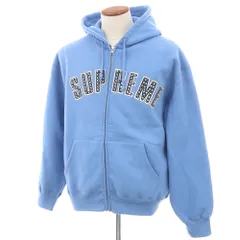 Supreme ライトブルーパーカー Supreme（パーカー ・ ブルー・ネイビー/青色系）のフリマ