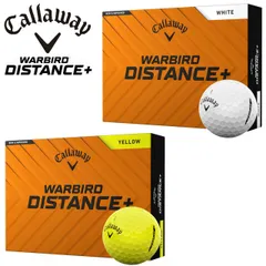 キャロウェイウォーバード ディスタンスプラスゴルフボール1ダース12個入りCALLAWAY WARBIRD DISTANCE+2025年モデル日本正規品