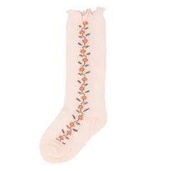 ☆ ライトピンク ☆ Lサイズ（13～15cm） ☆ キッズ ソックス 春秋 sesocks8042 靴下 キッズ 女の子 ハイソックス ソックス ベビー くつ下 ベビーソックス 赤ちゃん 子供 ベビー用品 子ども 女の子 春 秋 ガールズ ベビー服 子供服