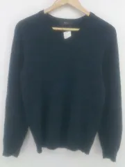 ◇ AZUL BY MOUSSY アズールバイマウジー Ｖネック 長袖 ニット セーター サイズS ネイビー系 メンズ P  【1302090002490】