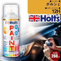【送料無料】ポルシェ カーペイントスプレー 12H スピードイエロー Holts オリジナルオーダーカラー【TU&SP】(スプレー) カラースプレー 車