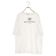 2023年最新】BALENCIAGA バレンシアガ メンズ イエローロゴ半袖Tシャツ ...