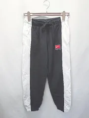 ◇ Θ NIKE ナイキ バイカラー スウェット パンツ サイズＭ ブラック ホワイト メンズ E  【1506180012196】