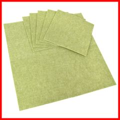 30X30cm 9枚組 グリーン ループ 吸着ぴたマット 国産タイルカーペット ワタナベ工業