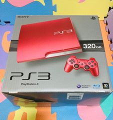 PS3本体　CECH-3000B SR  スカーレットレッド　コントローラー欠品