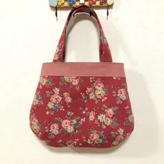 ハンドメイド　ぷっくりトートバッグ　キャスキッドソン
