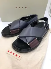 マルニ フスベット　希少カラー レディース フスベットサンダル、ファースライド | Marni