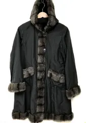 極美品　ウィーゼル　毛皮コート　ショートコート　レオパード袖丈60cm