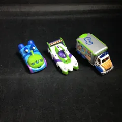 2201　トミカ　ミニカー　ディズニー　PIXER　３台セット　【中古】