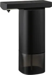 ±0 プラスマイナスゼロ オート ディスペンサー オート ソープディスペンサー 自動 おしゃれ 詰め替え ハンドソープ 手洗い 洗剤 キッチン 洗面所 玄関 電池式 ( 液体 ) メタリックカラーシリーズ ブラック ZBD-G012 ( B )