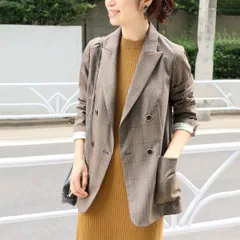 IENA (イエナ) 18010900510030 ダブルブレストジャケット レディース ブラウン 38