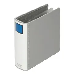 キングジム キングミニシリーズ キングファイル ミニバインダー グレー MN2402-GY （1点）