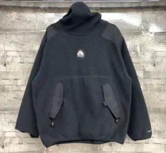 FW22 Supreme Nike ACG シュプリーム ナイキ Fleece Pullover フリース プルオーバー サイズL ブラック
