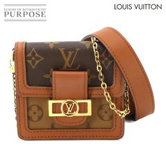 未使用 展示品 ルイ ヴィトン LOUIS VUITTON モノグラム リバース バムバッグ ドーフィーヌ BB 2way ショルダー ウエスト バッグ 90268602