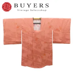 【中古】 道行・道中 道行コート 正絹 コーラルピンク 裏地あり 椿柄 やまと 和装 呉服 和服 きもの レディース 女性