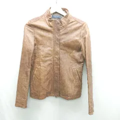 ◇ ⊇ UNITED ARROWS ユナイテッドアローズ 羊革 長袖 ジャケット サイズ表記なし ブラウン系 メンズ E  【1501160027887】