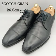☆極美品☆SCOTCH GRAIN HIROKAWA ブラックシューズ　26cm 中古・古着通販】SCOTCH GRAIN (スコッチグレイン) HIROKAWA