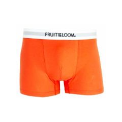 FRUIT OF THE LOOM フルーツオブザルーム ORANGE コットン ボクサーパンツ 無地 シンプル メンズ ブランド 下着 パンツ インナー プレゼント ギフト 彼氏 男性 大人