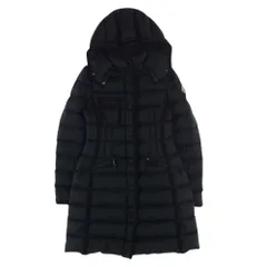 MONCLER モンクレール ダウンジャケット D29349 30005 53048 HERMINE エルミンヌ ロング ダウンコート  ブラック系 1【中古】のサムネイル