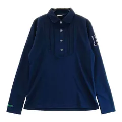 サイズ：M ADIDAS GOLF アディダスゴルフ A05005 長袖ポロシャツ  ネイビー系 [240101524586] ゴルフウェア レディース ストスト