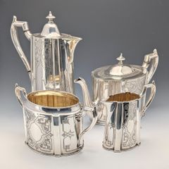 新作からSALEアイテム等お得な商品満載 米国アンティーク 1900年頃 純銀製ティーキャディー Black 118g 金属工芸