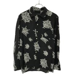 美品【COTTON PAN 】グリコ レーヨン 半袖シャツ 23SS 蜘蛛の巣 - メルカリ