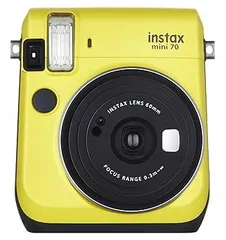【中古】FUJIFILM インスタントカメラ チェキ instax mini70 イエロー INS MINI 70 YELLOW