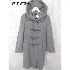 ■ ICB アイシービー 長袖 コート サイズ11 グレー系 レディース 【中古】 【1002802144783】