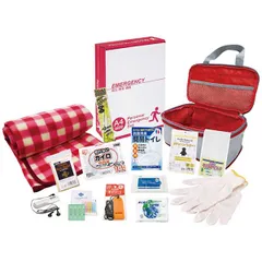 【新品】エピオス 圧縮できる非常持出14点セット CQ-50